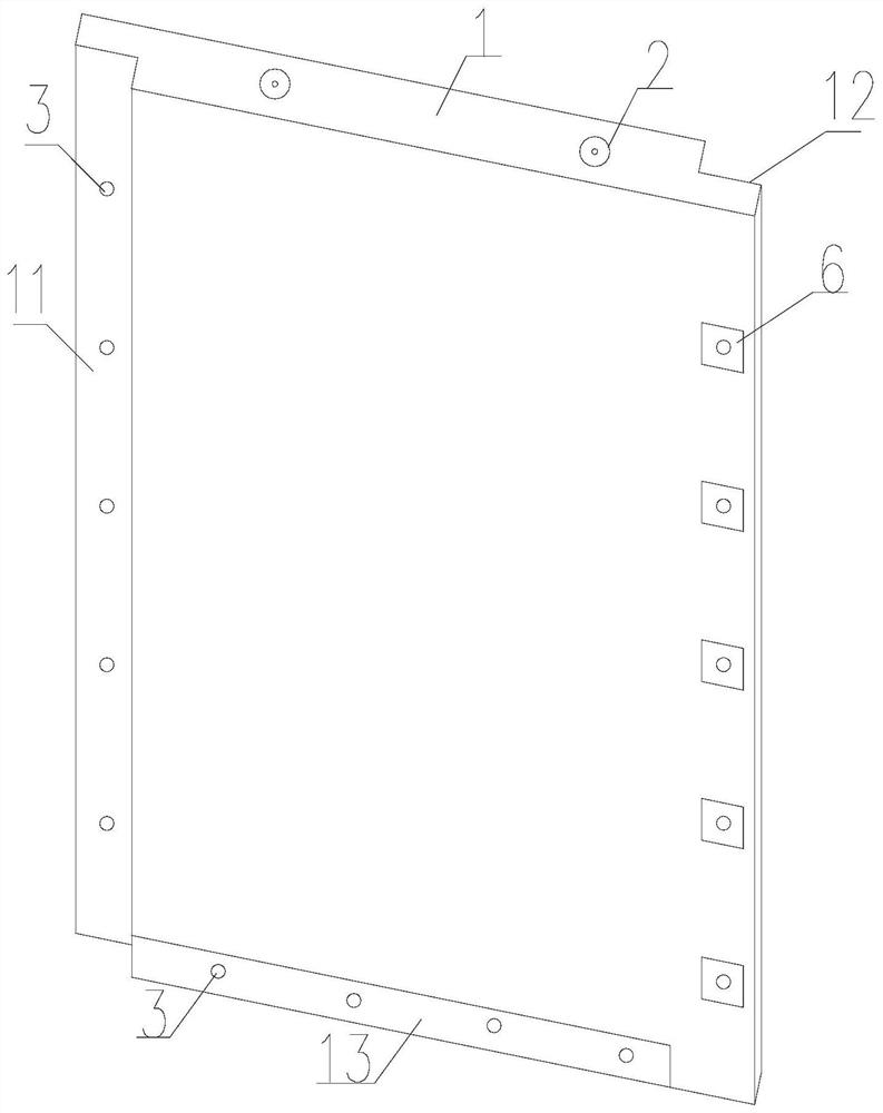 Dry-type connecting outer wall structure system and mounting method thereof