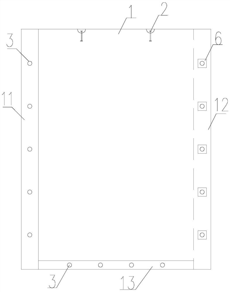 Dry-type connecting outer wall structure system and mounting method thereof