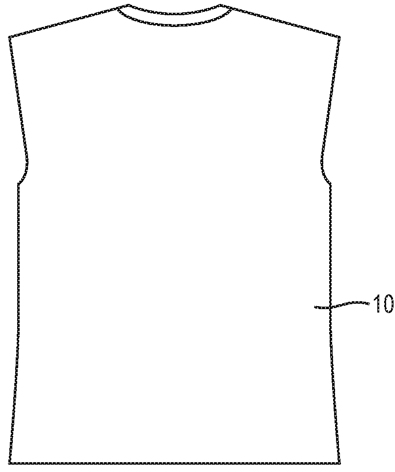 Garment with Localized Circulation Boostig Feature