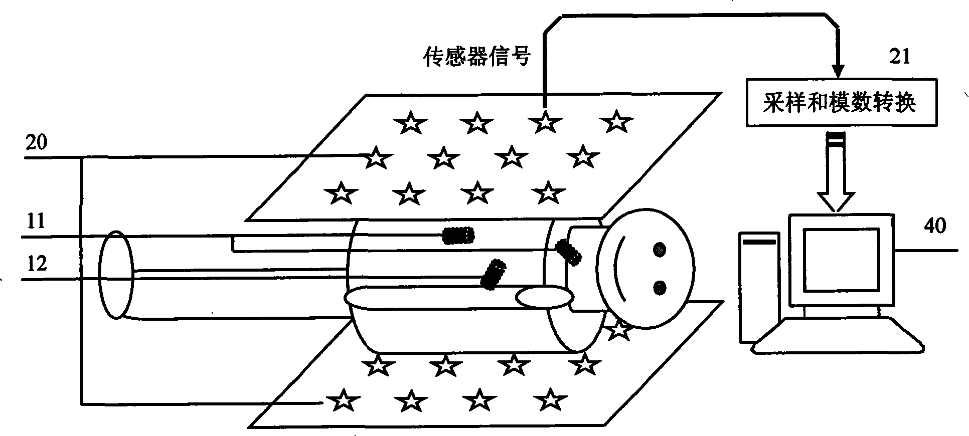 Multi-magnetic target positioning method and system