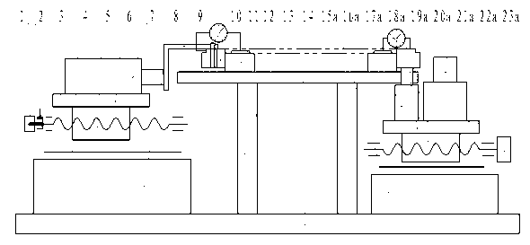 Gap detection device of large slewing bearing