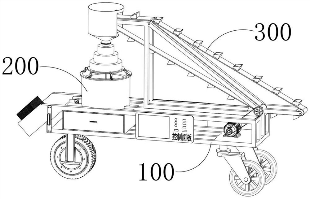 Building sand and stone automatic drying and separating method