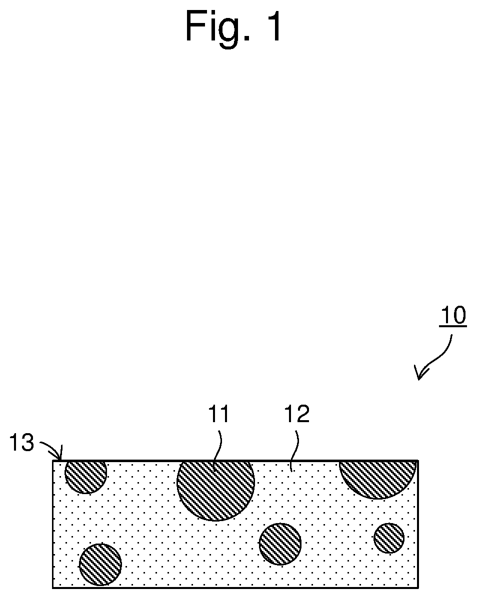 Hard particles and sintered sliding member using the same