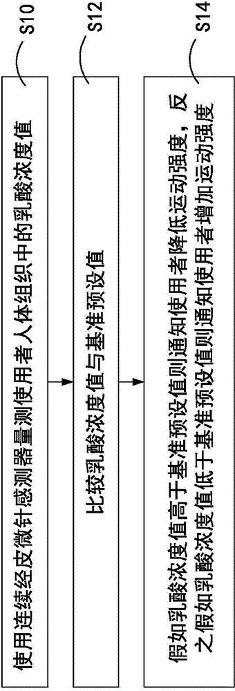 Lactic acid measuring device and exercise training adjustment method