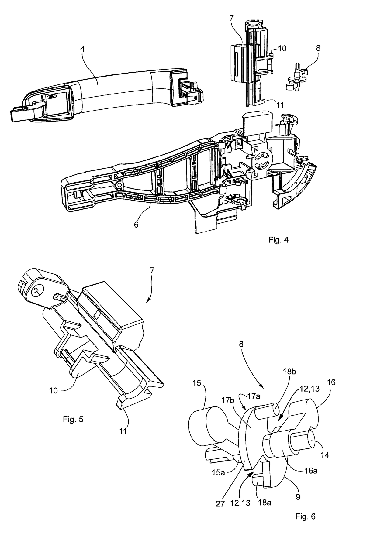 Door handle arrangement for a motor vehicle