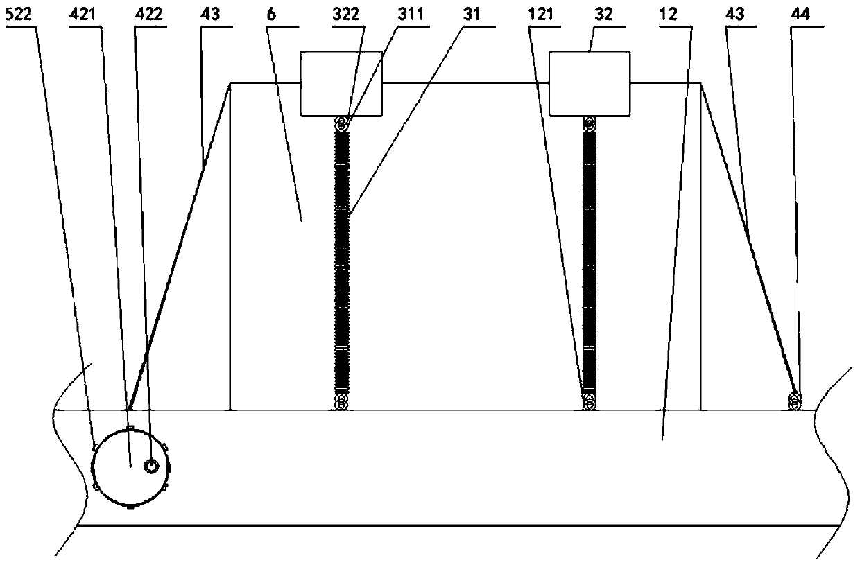 High-stability shelf used on ship