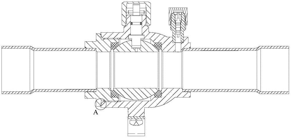 Ball valve and air conditioner