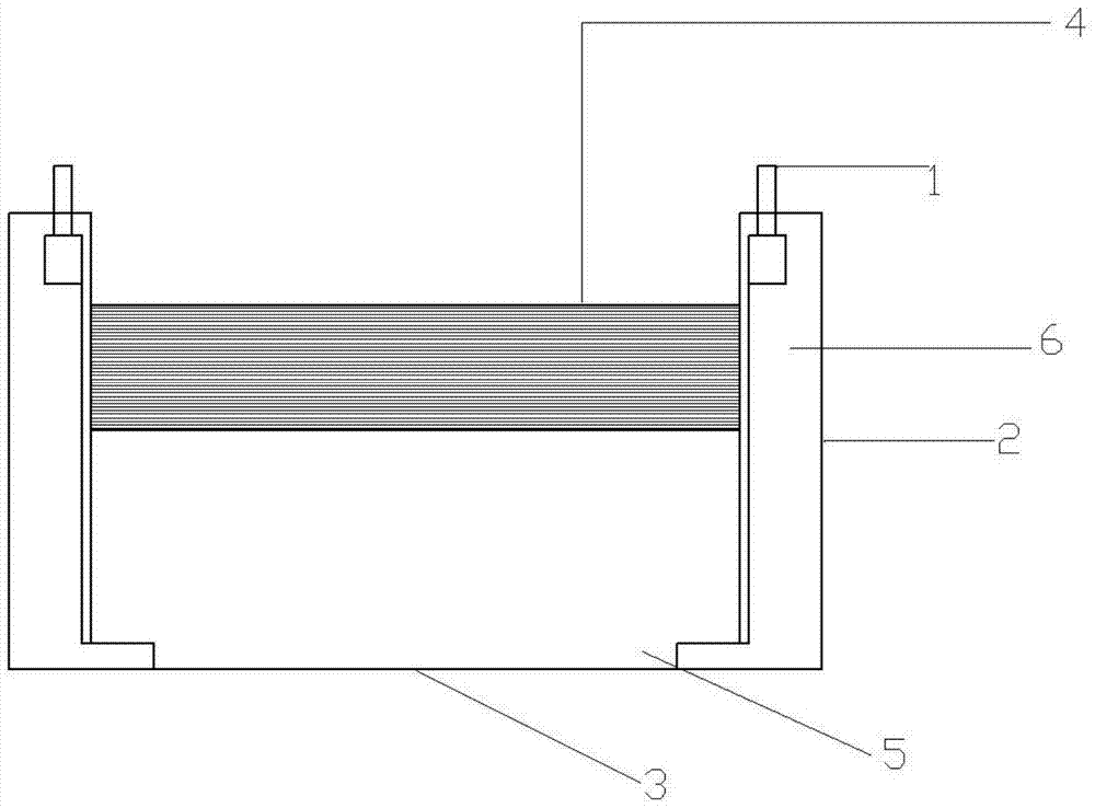 A slow-release coagulant and a device using it for initial rainwater treatment