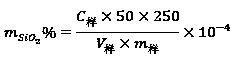 Method for rapidly measuring content of silicon in catalyst