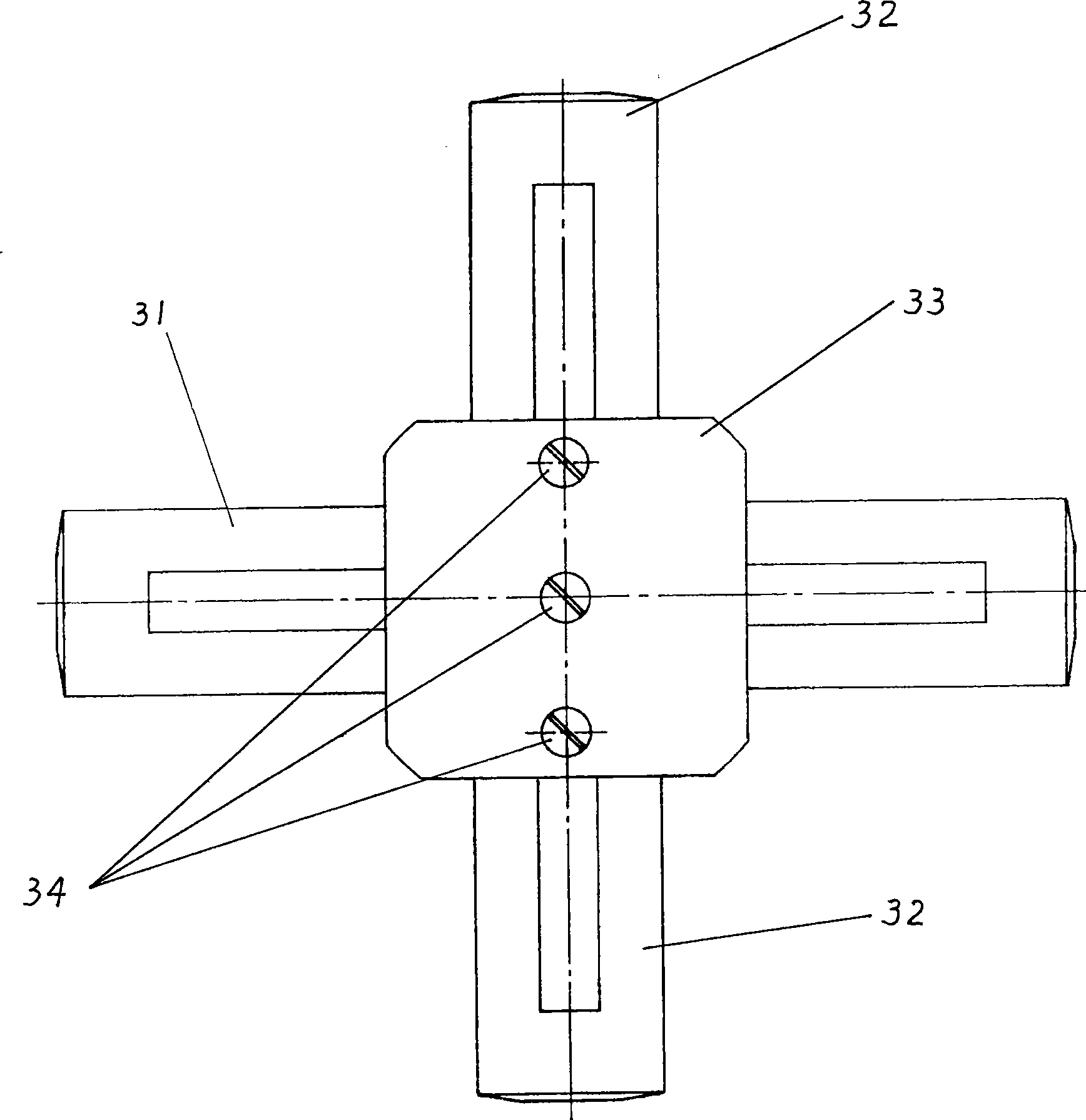 Differential gear with high bearing capacity