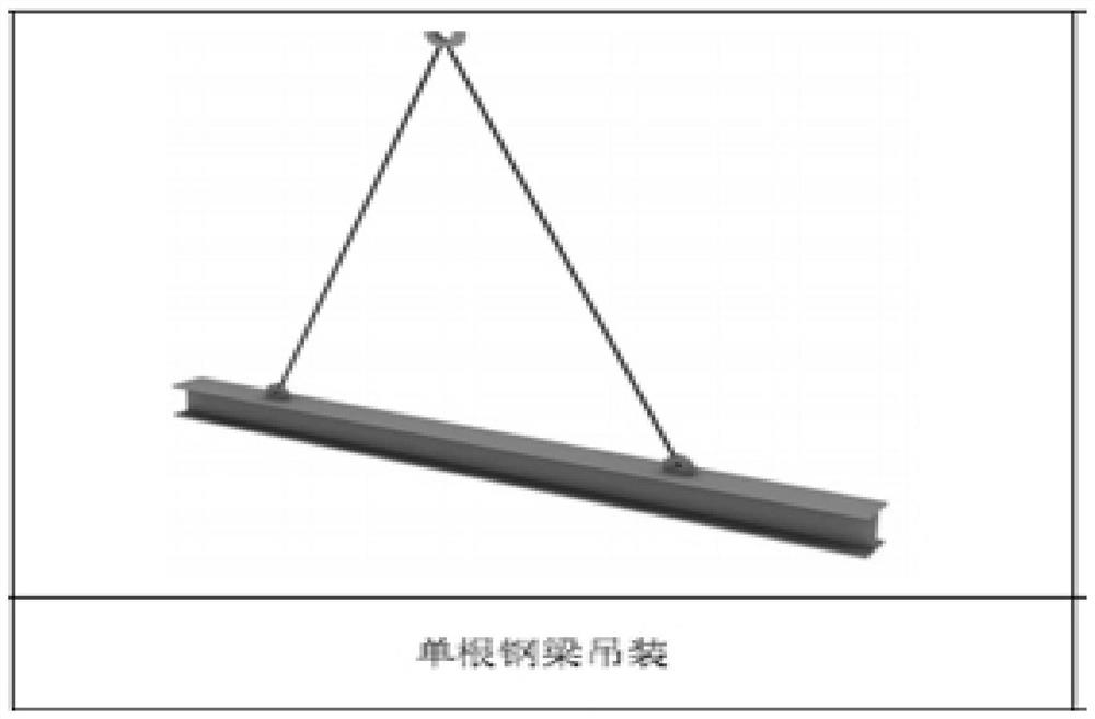 Method for hoisting platform layer for transportation junction and steel beams below platform layer