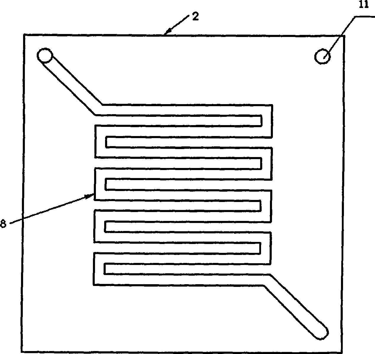 Non-film type direct borohydride fuel cell pack