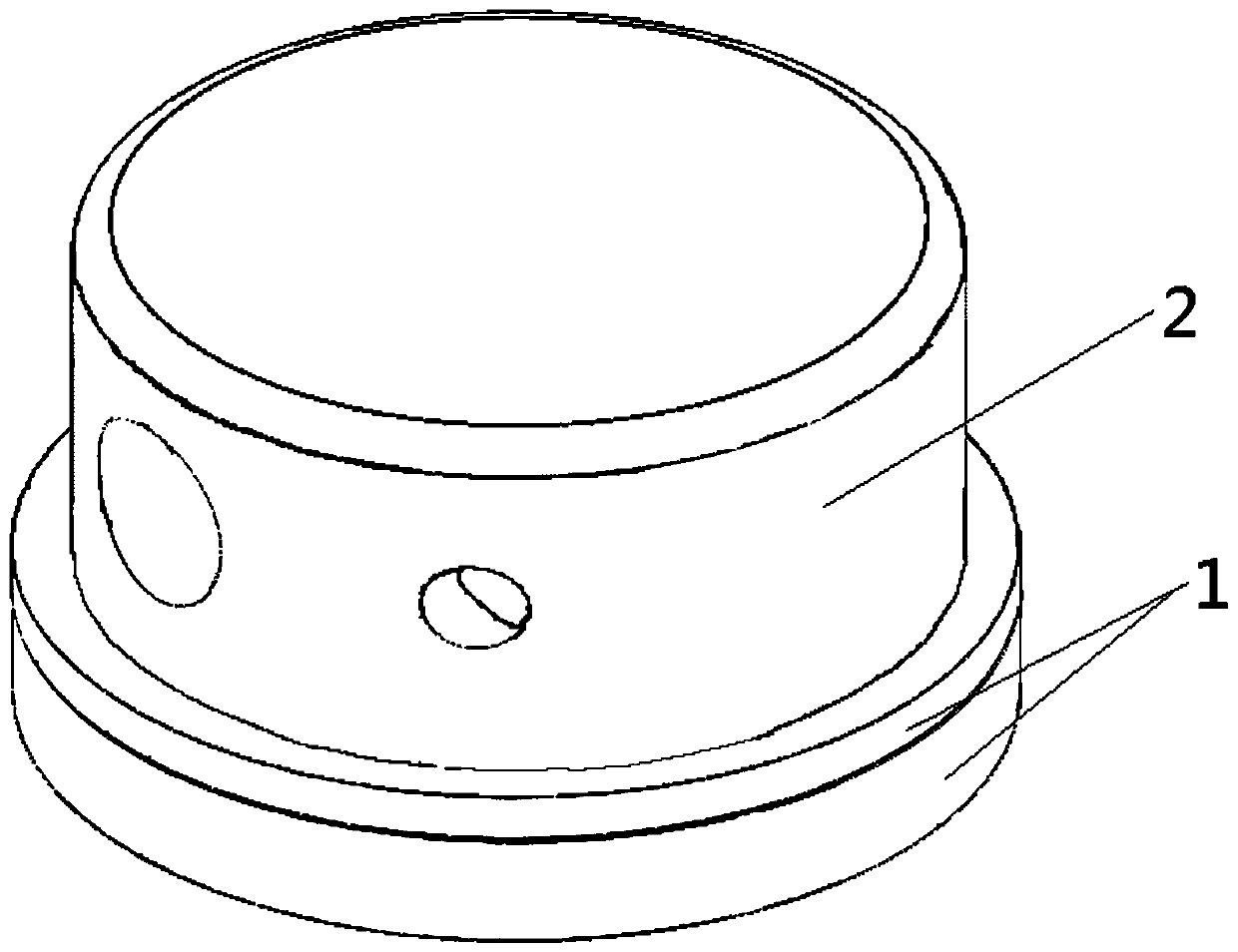 Magnetic-levitation wind-driven laser scanning radar