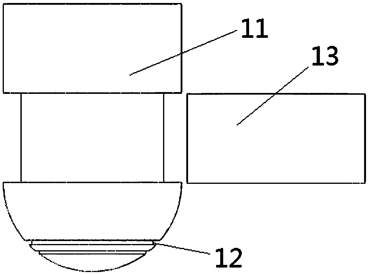 Magnetic-levitation wind-driven laser scanning radar