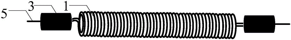 Electric heating tube applicable to liquid-phase heat conduction medium