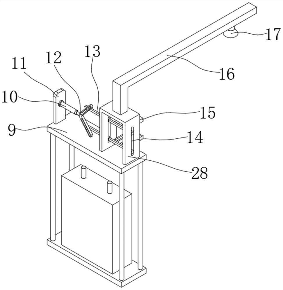 Rapid shearing machine for electronic component pins