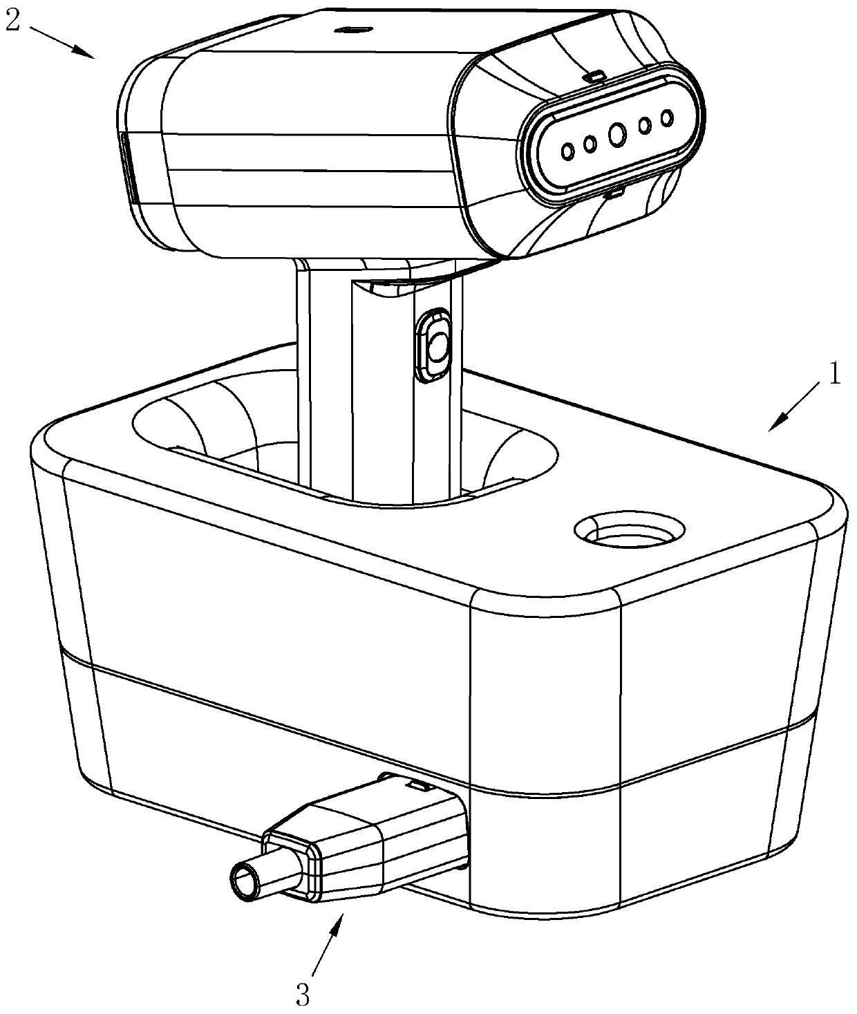 Steam brush with automatic water supplementing function