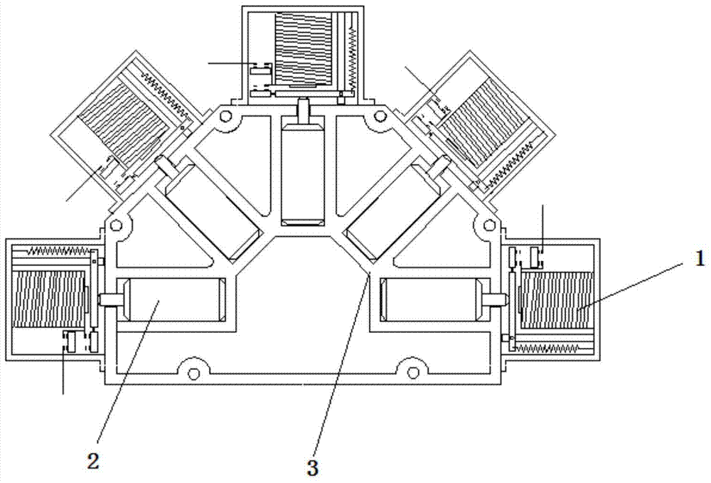 Automatic opening device for automobile hazard warning lights