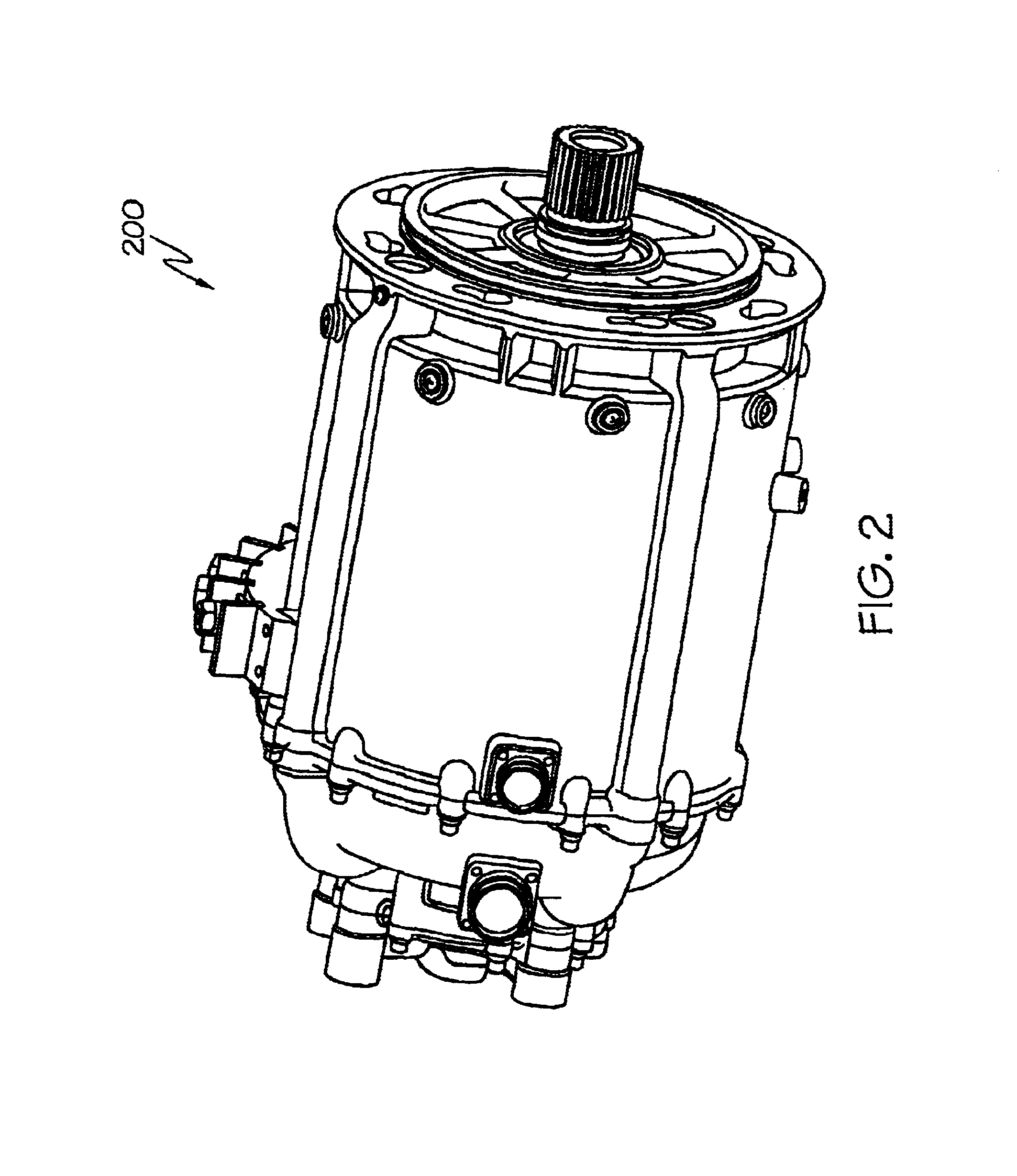 High speed generator with high-power rotating rectifiers cooling system