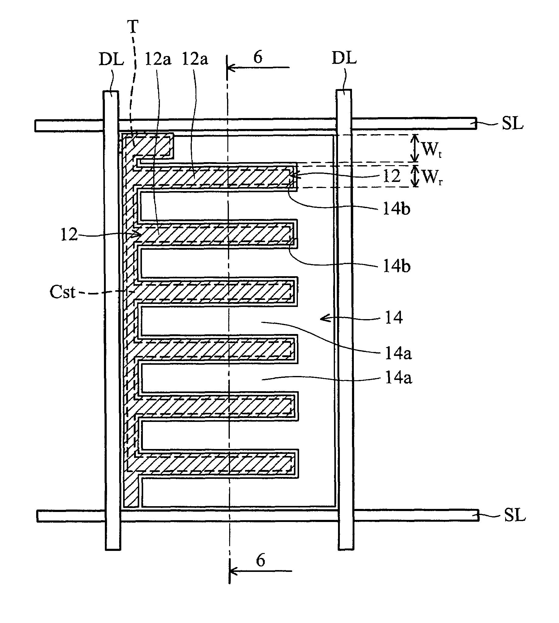 Transflective liquid crystal display