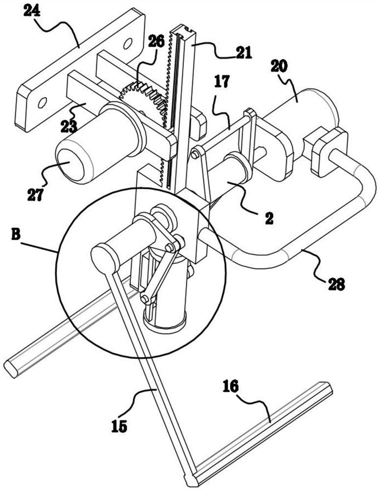 Industrial robot composite clamp