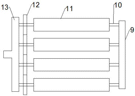 Novel wood drying device