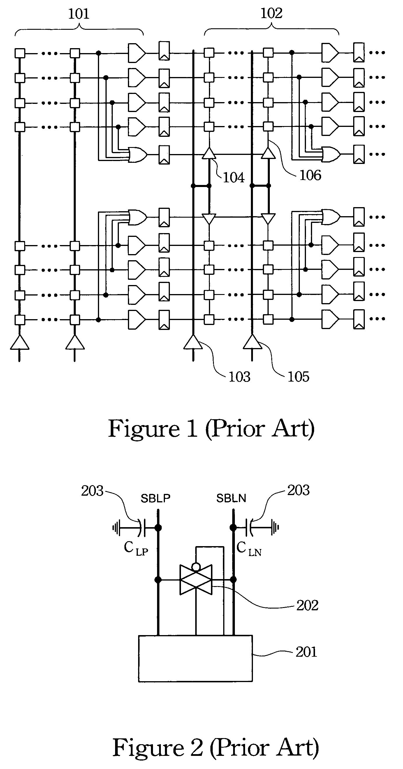 Segmented search line circuit device for content addressable memory