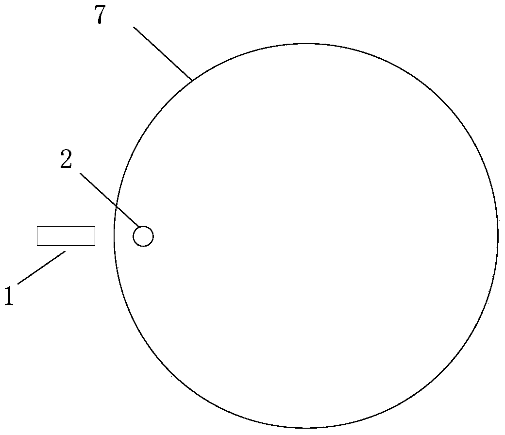 Device and method for compensating composition error of main shaft in real time