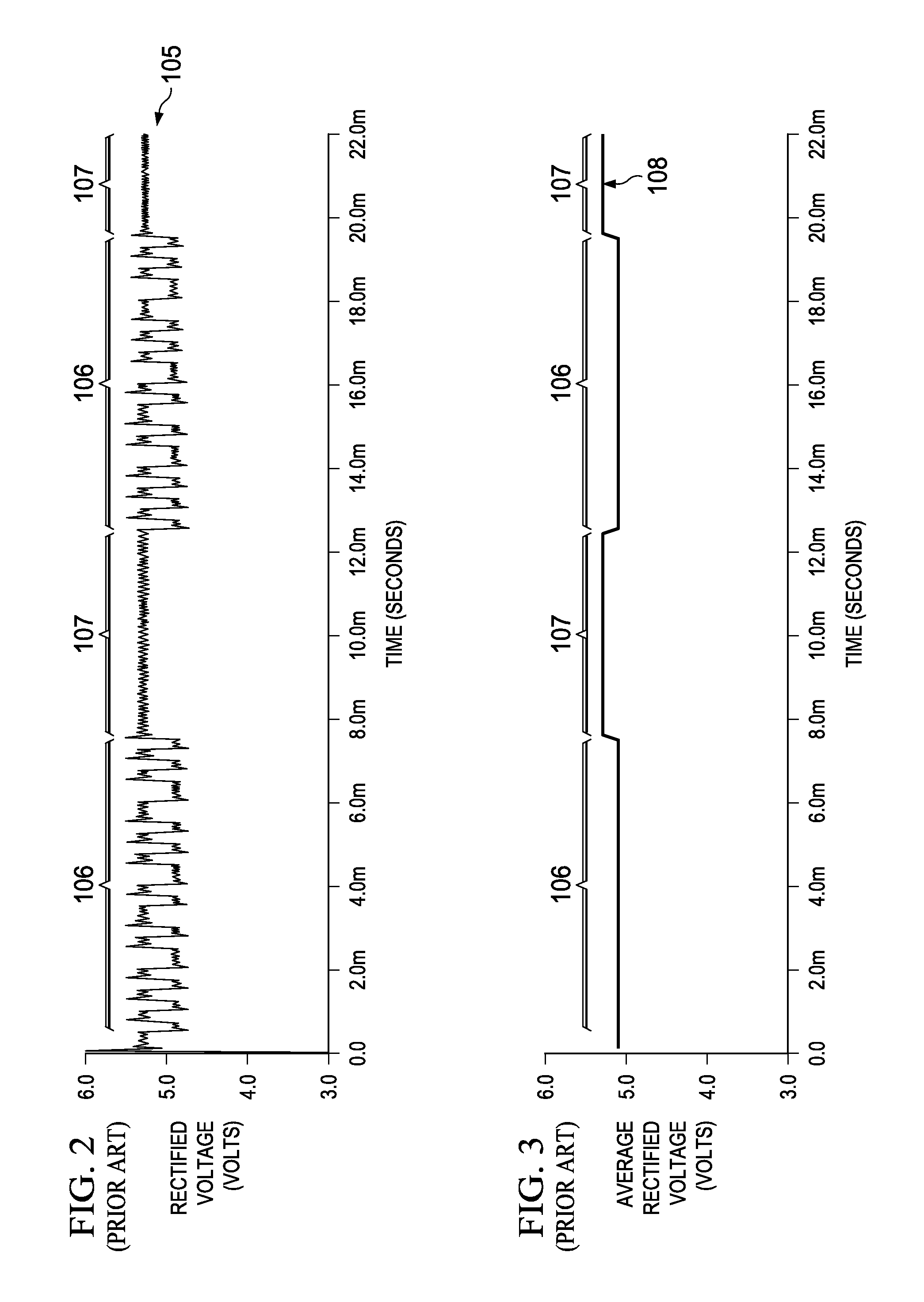 Wireless power transmission with improved modulation ripple