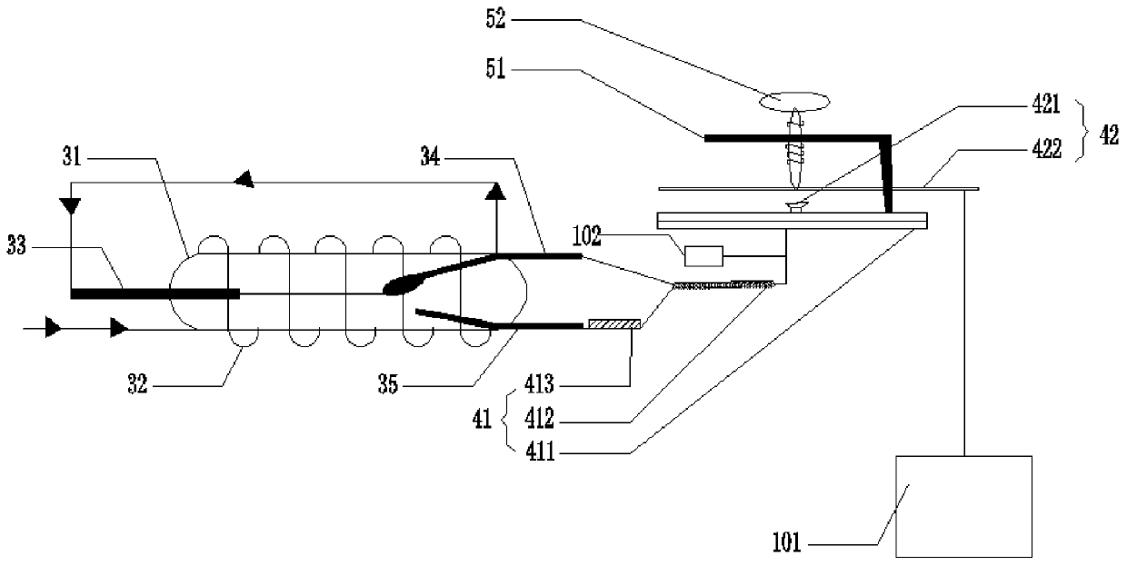 Inflation control device of inflatable anchor