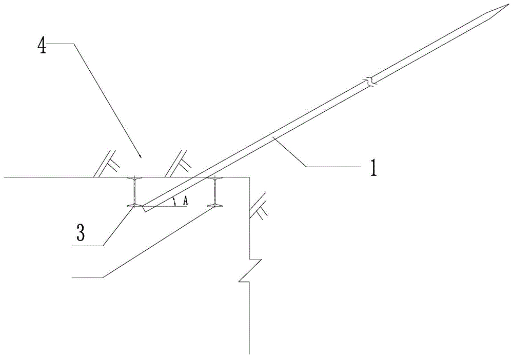 Tunnel advance pre-supporting technology used in discrete gravelly soil and broken surrounding rock