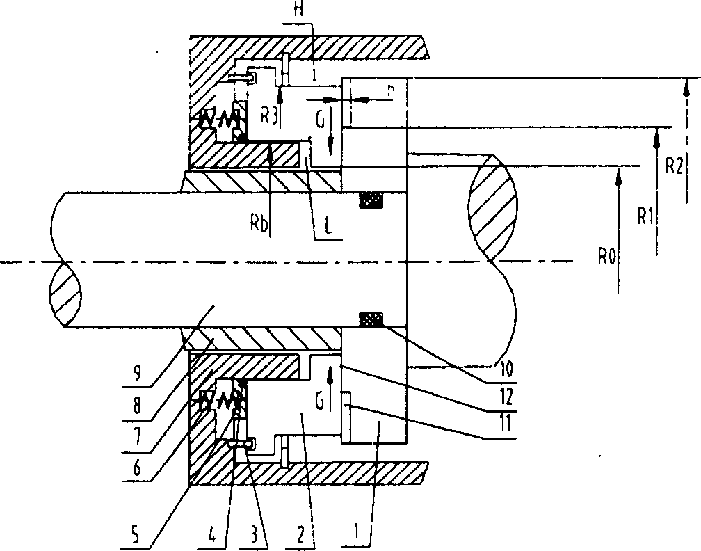 Unit for sealing end surface of 3D helical flute with double helix angles