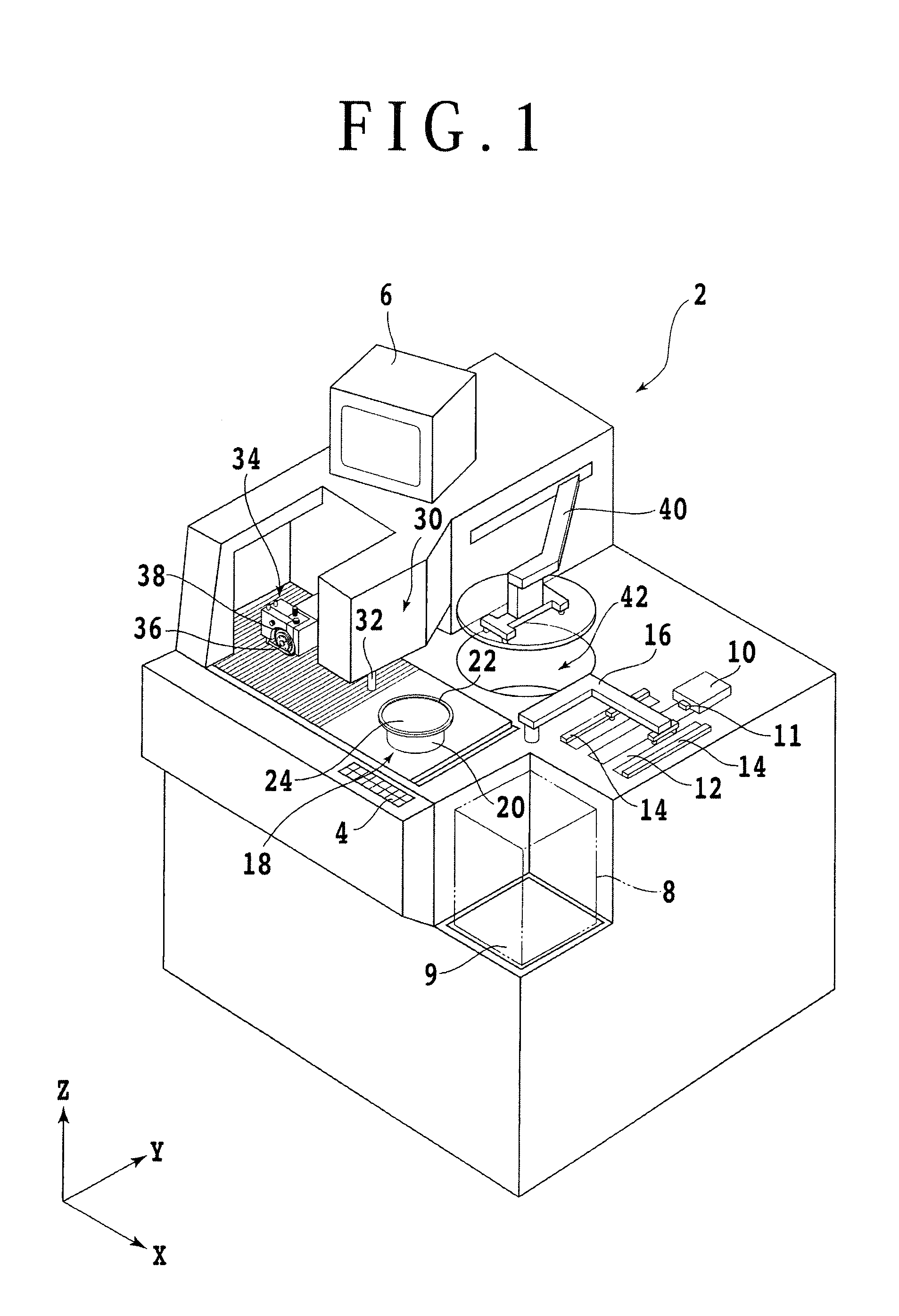 Holding table