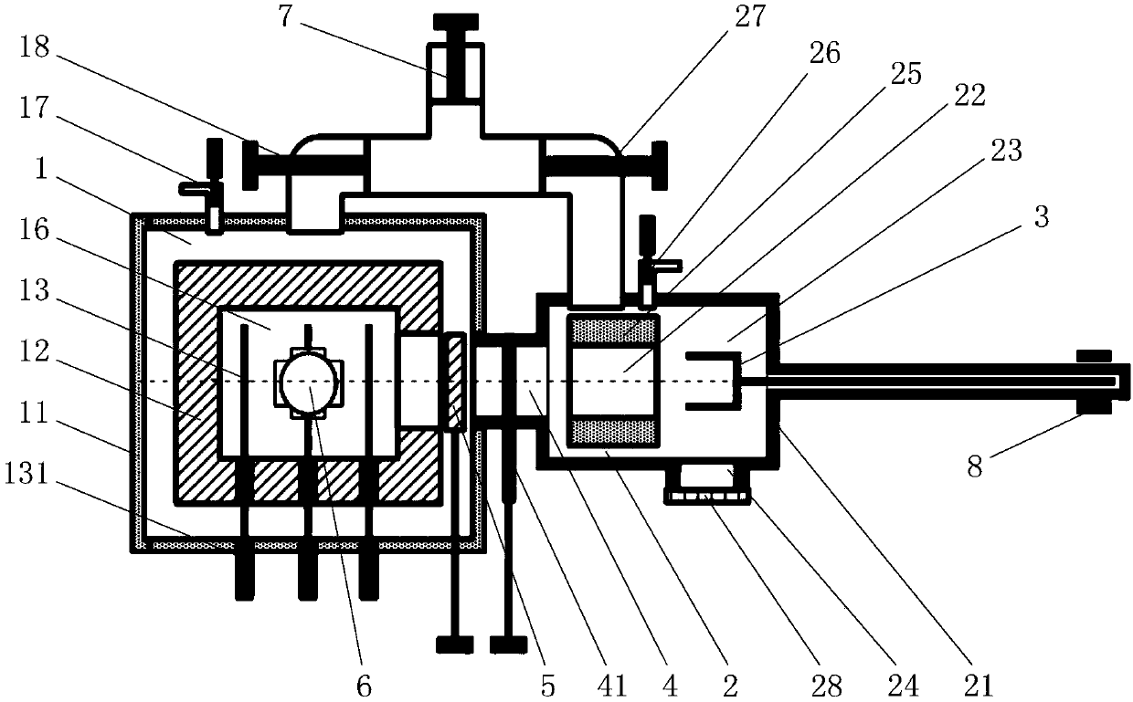 A dual-chamber controllable pressure high-temperature quenching hot forming system and process