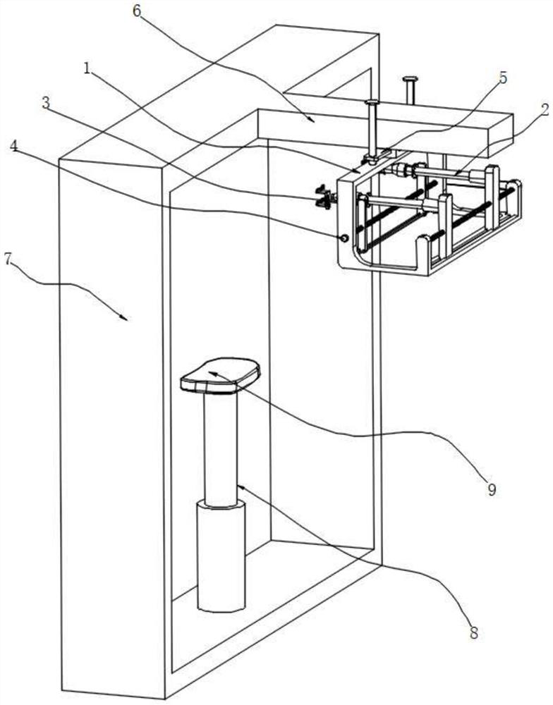 Upper and lower eyelid adjusting device for Airy beam coherent elastography for conjunctiva detection