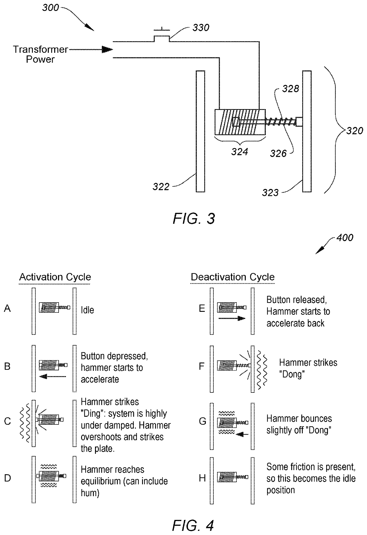 Doorbell system with energy storage device