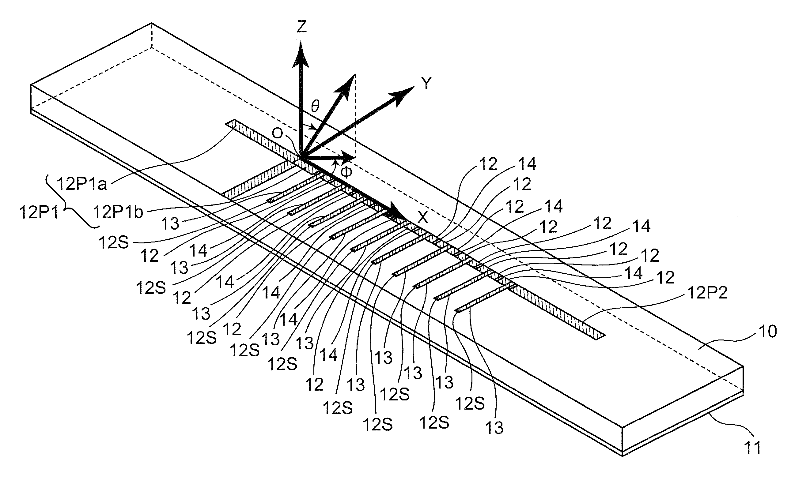 Microwave resonator configured by composite right/left-handed meta-material and antenna apparatus provided with the microwave resonator