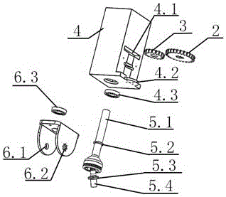 Foot device used for wearable lower limb exoskeleton robot