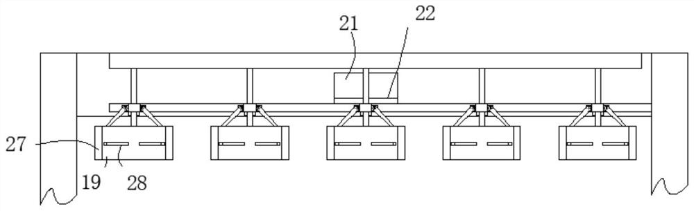 An automatic feeding and roughening device for composite board processing