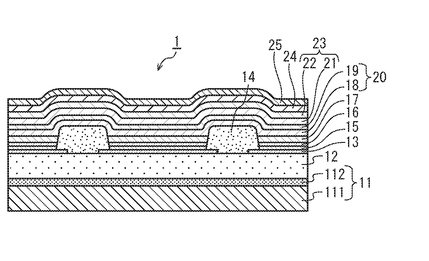 Organic el element and method for manufacturing organic el element