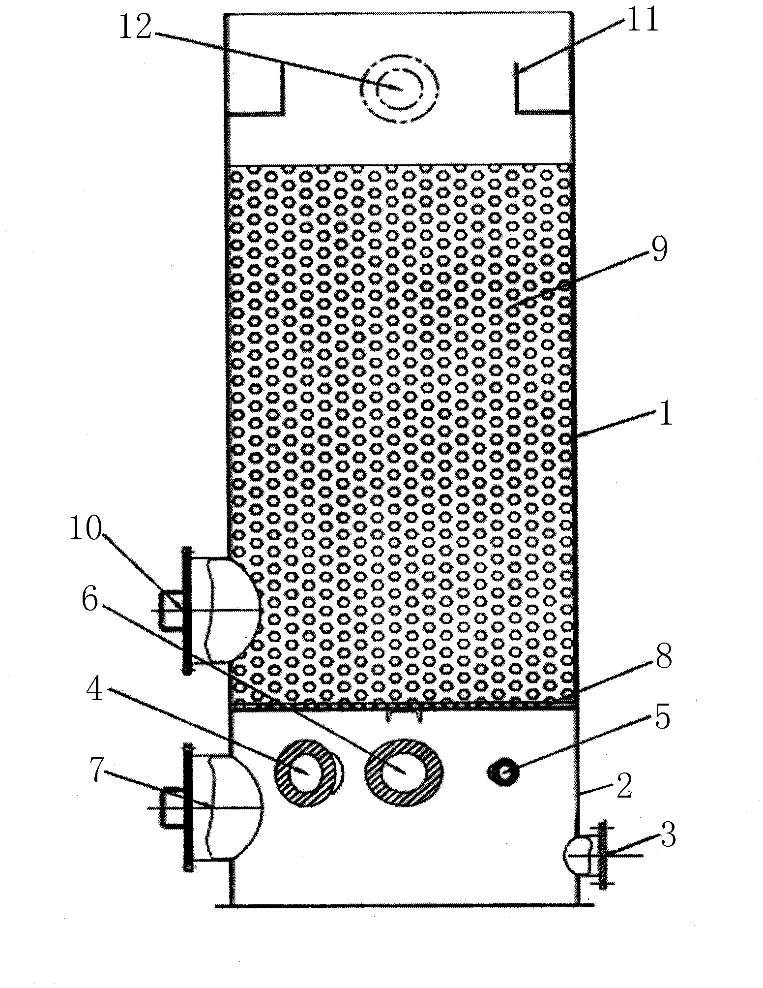 Micro-electrolysis double-Fenton reaction tower