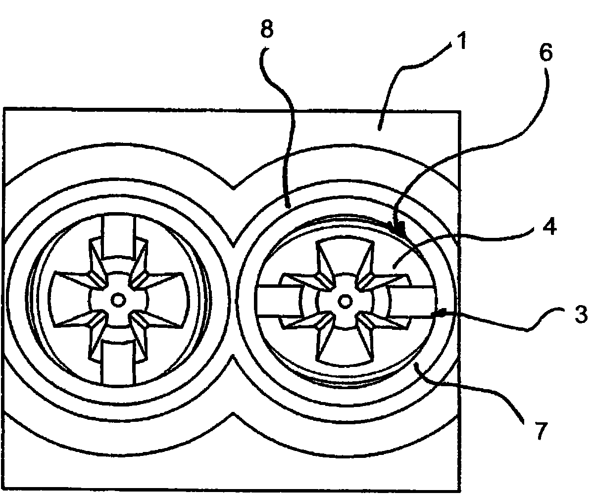 Arrangement for screw locking electric connecting terminals