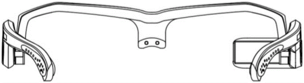 Oil stain preventing method for parallel usage of touchpad and keys of intelligent glasses in the vehicle maintenance process