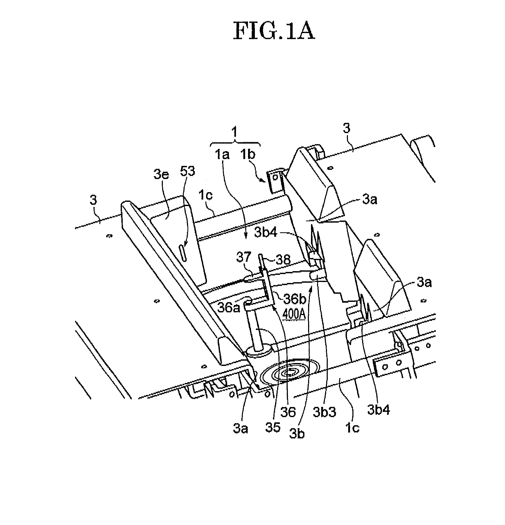 Spectacle lens frame shape measuring apparatus