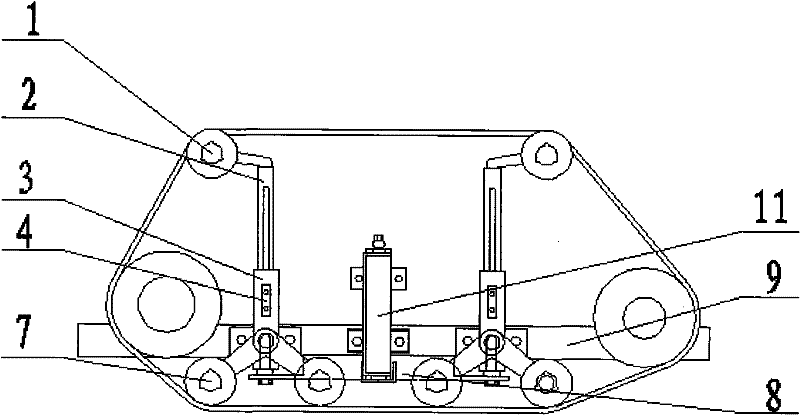 A mountain remote control tractor