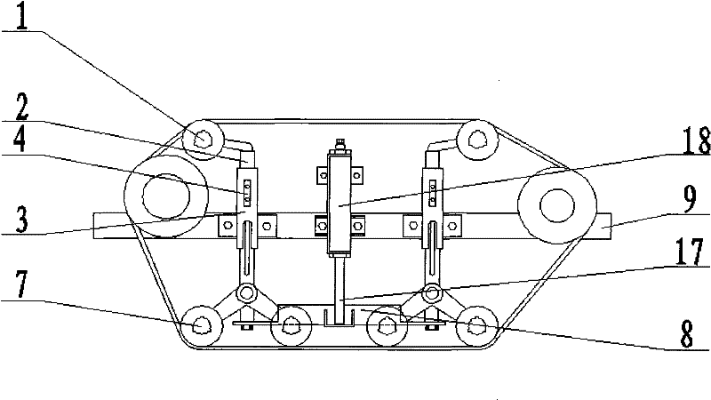 A mountain remote control tractor