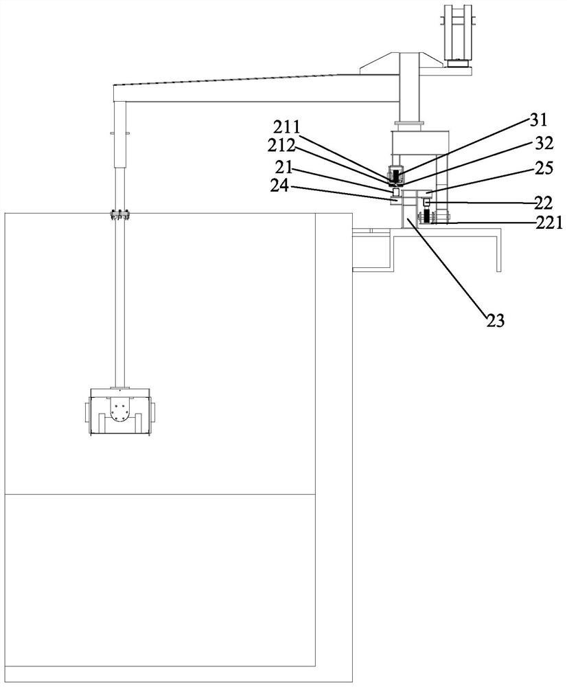 Cantilever winch towing hydrodynamic measuring system and its measuring method