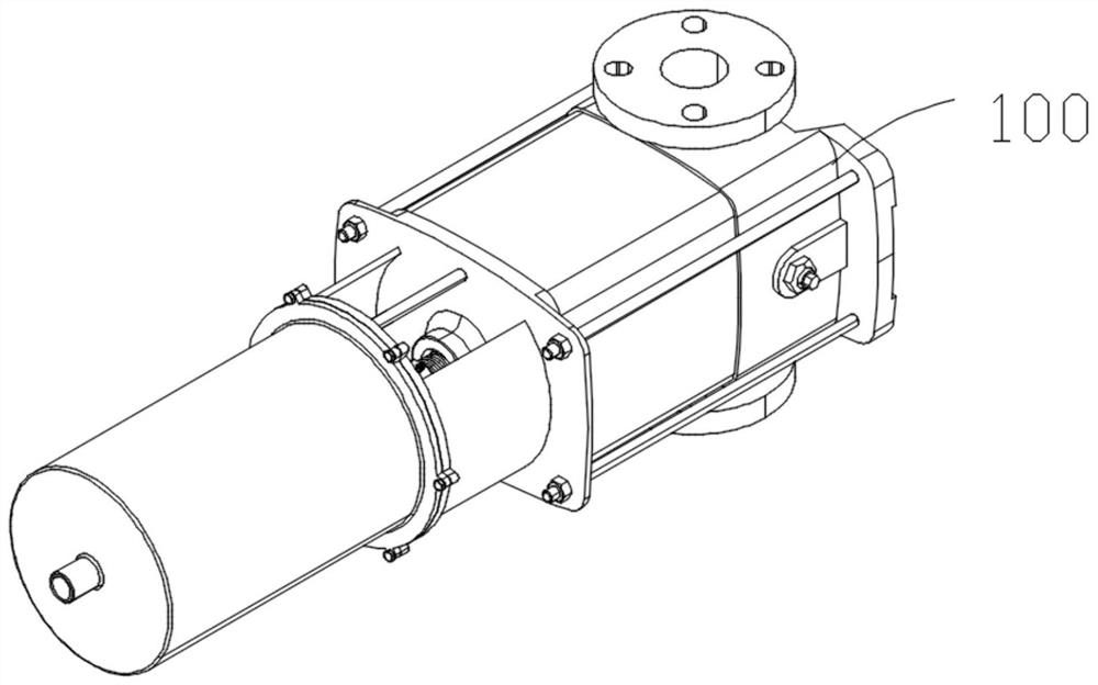 Double-temperature water pump assembly