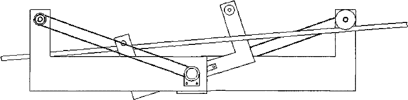 A line moving mechanism for transmission line detection