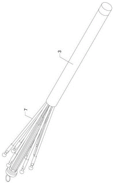 Improved umbrella stand structure